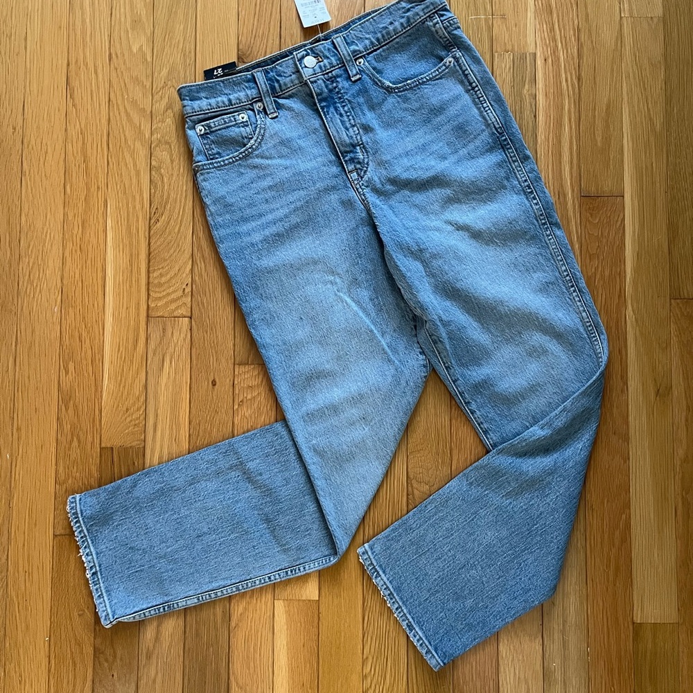 J. Crew Light Blue High Rise Jeans with Classic Denim Style